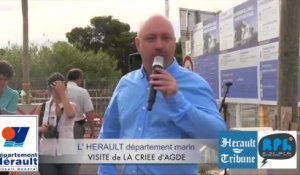 AGDE - 2014 - L’Hérault, département marin ! Visite de la criée du Grau d’Agde