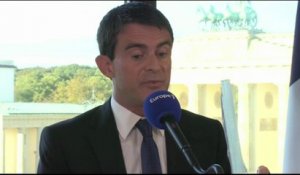 Manuel Valls : "combattre cet instinct de mort qu'est le terrorisme"