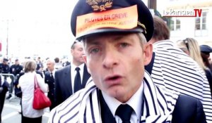 Grève à Air France : les pilotes dans la rue