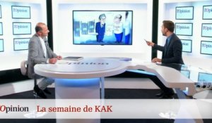 Dessin de Kak : Nicolas Sarkozy de retour, François Hollande en guerre d'image