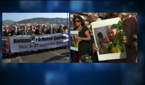Marche silencieuse à Nice en hommage à Hervé Gourdel
