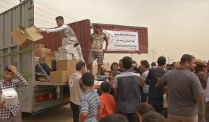 REPORTAGE- Irak: de l'aide humanitaire française acheminée