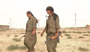 REPORTAGE: Des femmes au combat avec les Peshmergas en Irak