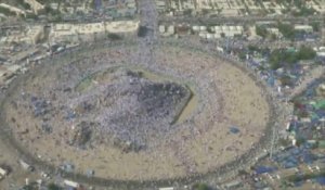 Deux millions de pèlerins sur le Mont Arafat