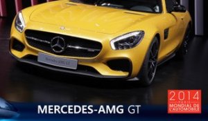 La Mercedes-AMG GT en direct du Mondial de l'Auto 2014