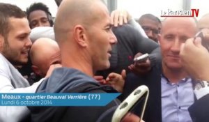 Zidane inaugure le complexe sportif Z5 à Meaux