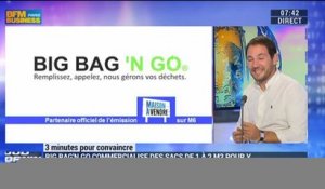 "3 minutes pour convaincre" 2014: Big Bag 'N Go, une solution d'évacuation pour les déchets, Arnaud Rongier – 07/10