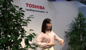 Aiko Chihira, l'hôtesse androïde selon Toshiba