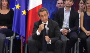 Sarkozy à Toulouse: "il n'y aura pas de succès individuel s'il y a une faillite collective"