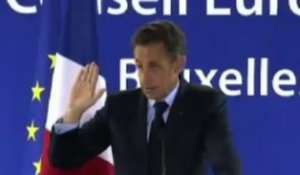 La blague de Sarkozy sur les affaires en 2009