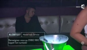 "Alcootest" : un jeune homme totalement ivre sur France 4