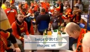 2.200 supporters belges à Zagreb
