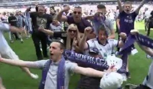 Anderlecht champion, les supporters euphoriques!