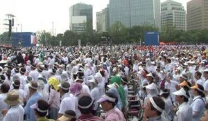 Le pape béatifie 124 martyrs des débuts du catholicisme en Corée