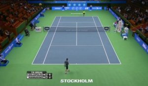 Stockholm - Mannarino tient son quart