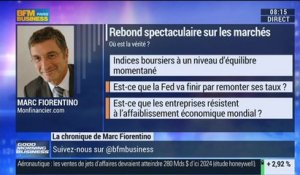 Marc Fiorentino: Les marchés boursiers rebondissent – 20/10