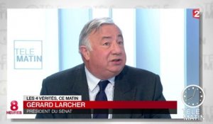 Parlementaires épinglés par le fisc : Gérard Larcher pour la "transparence"