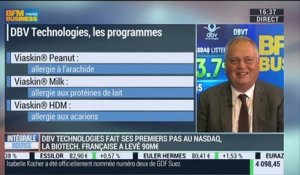 DBV Technologies fait ses premiers pas à Wall Street: Pierre-Henri Benhamou – 22/10