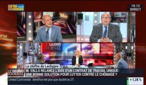 Emmanuel Lechypre : Contrat de travail unique : "La France est un pays où ça pourrait mieux marcher qu'ailleurs" - 23/10