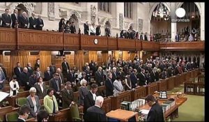 Canada : le parlement acclame le héros de la fusillade d'Ottawa