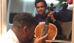 Beatbox & Violoncelle à bord d'un avion Southwest