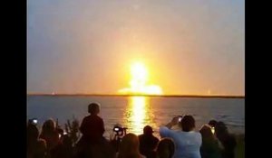 Une fusée Antares de la Nasa explose au décollage