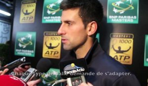 BNPPM - Paris Bercy 2014 - Novak Djokovic : "Je comprends la réaction de Gilles"