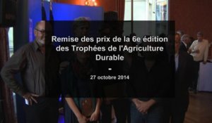 Trophées de l'agriculture durable : remise des prix de la 6e édition