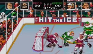 Hit the Ice online multiplayer - snes