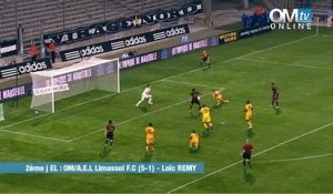 OM 5-1 Limassol :  Le but de Loïc Remy (90e)