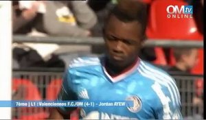 Valenciennes 4-1 OM :  Le but de Jordan Ayew (90e)