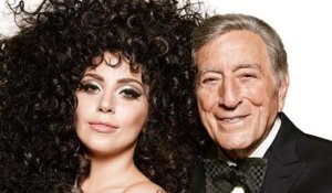 Lady Gaga Has No Pants In Her H&M Campaign with Tony Bennett