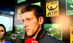 Bercy - Djokovic : "Une super ambiance"