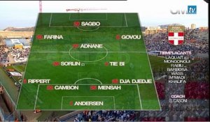 OM 2-0 Evian TG FC : résumé