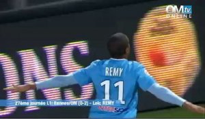 Rennes 0-2 OM : le but de Loïc Remy