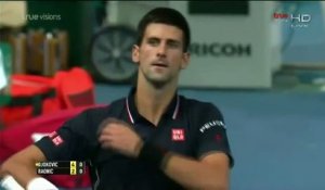 Novak Djokovic roi de Bercy