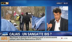 BFM Story: Calais: Bernard Cazeneuve annonce l'ouverture d'un nouveau centre pour les migrants - 03/11