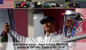 Entretien avec Jean-Louis Moncet après le Grand Prix des Etats-Unis 2014