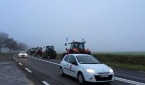 Ardennes : tracteurs en route vers la Marne