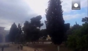 Nouveaux heurts sur l'esplanade des Mosquées à Jérusalem