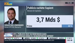 Rachat de Sapient: Publicis compte se renforcer dans le numérique: Sébastien Lemonnier – 03/11