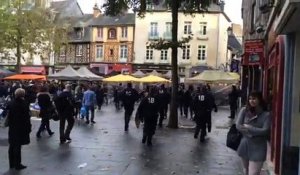 Manifestation à Rennes