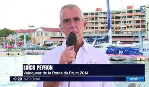 Le sacre de Loïck Peyron, vainqueur de la Route du Rhum