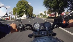 Les infractions d'un motard servent de leçon
