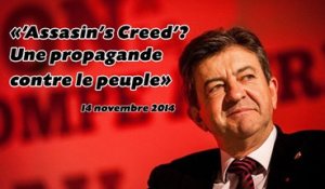 «Assassin's Creed Unity»: Mélenchon dénonce la «propagande contre le peuple»