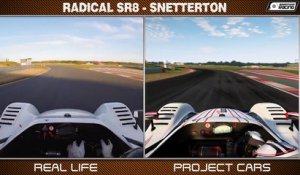 Project CARS vs réalité