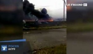 MH17 : de nouvelles images prises après le crash