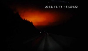 Un incroyable flash lumineux dans le ciel de Russie