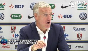 France - Suède : la réaction de Deschamps