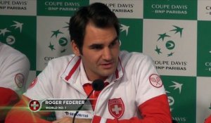 Coupe Davis - Federer : '' Passer du bon temps ensemble''